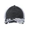Pony Tail Hat ( cow or leopard)