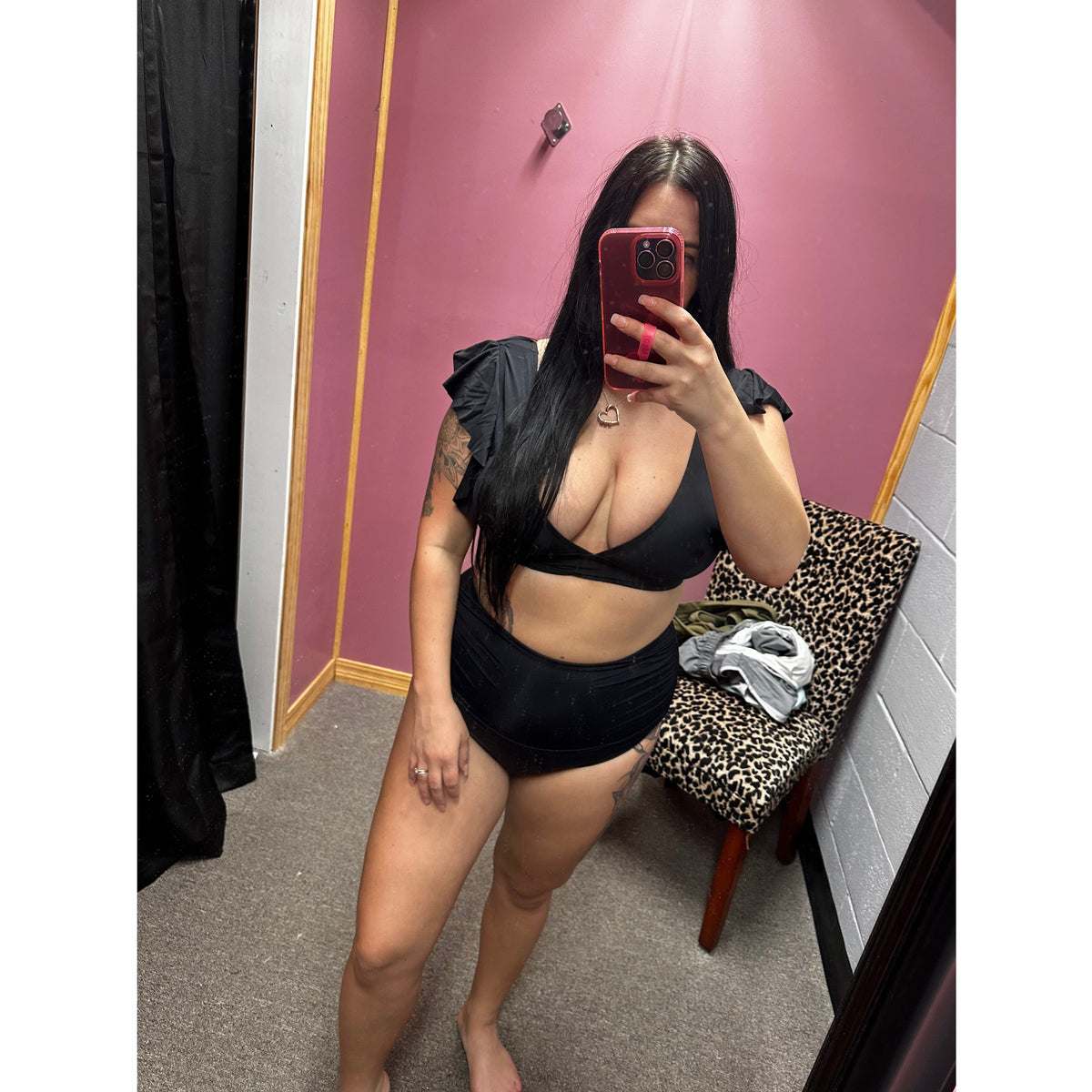 Black WOW Bikini Swimsuit