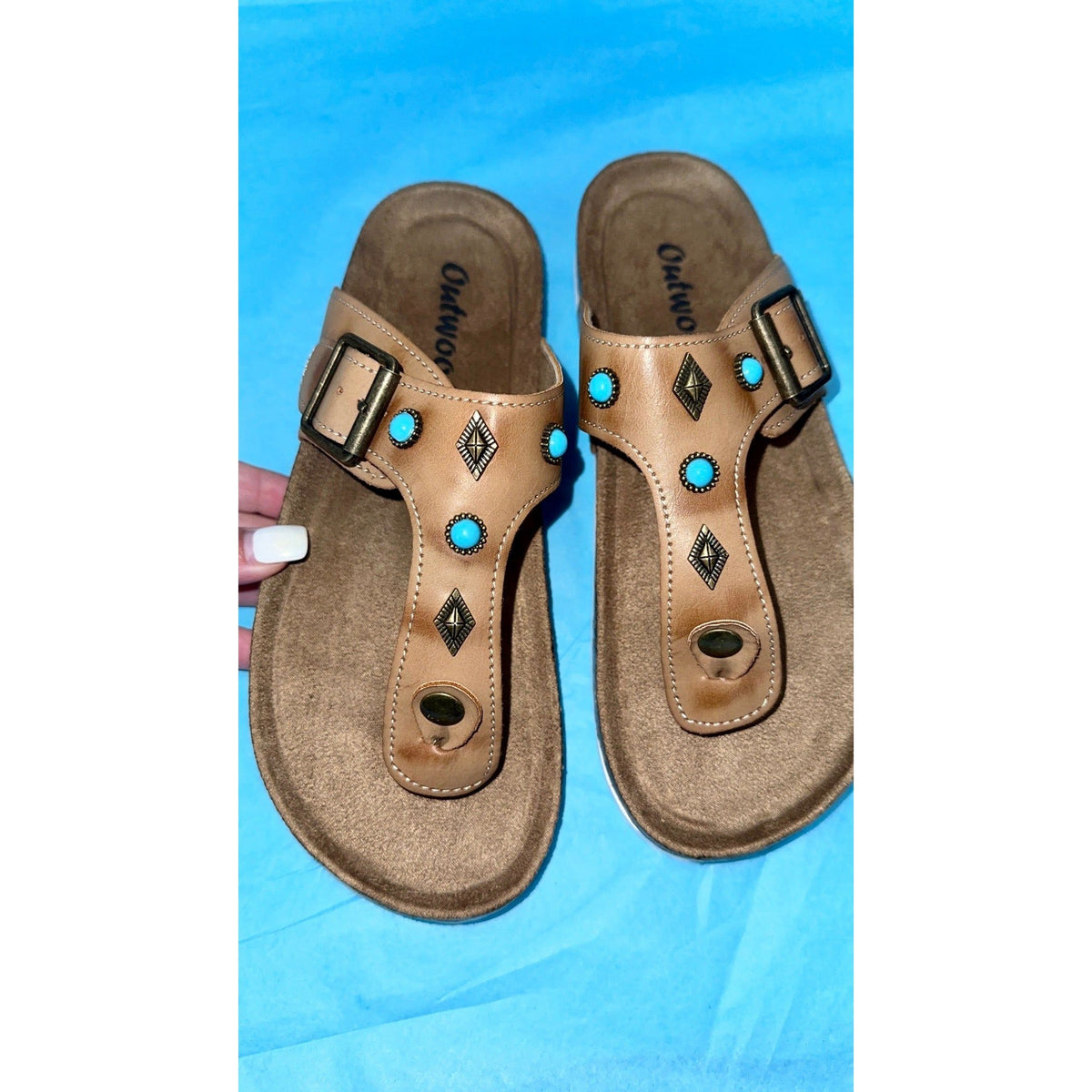 lil Western Tan Sandal