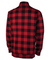 small / red black plaid / white (cannot be on cow print)