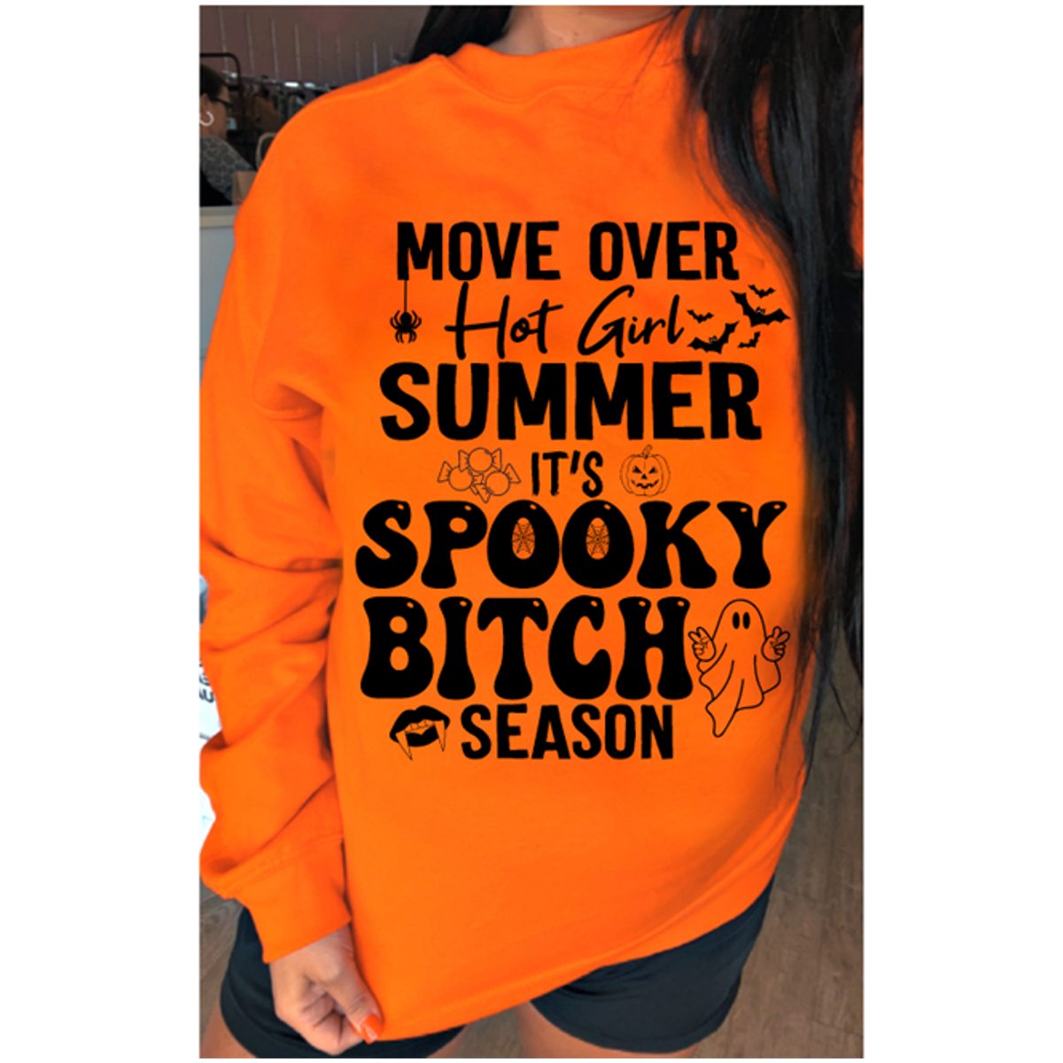 Spooky Bitch Season Sweatshirt or Tee