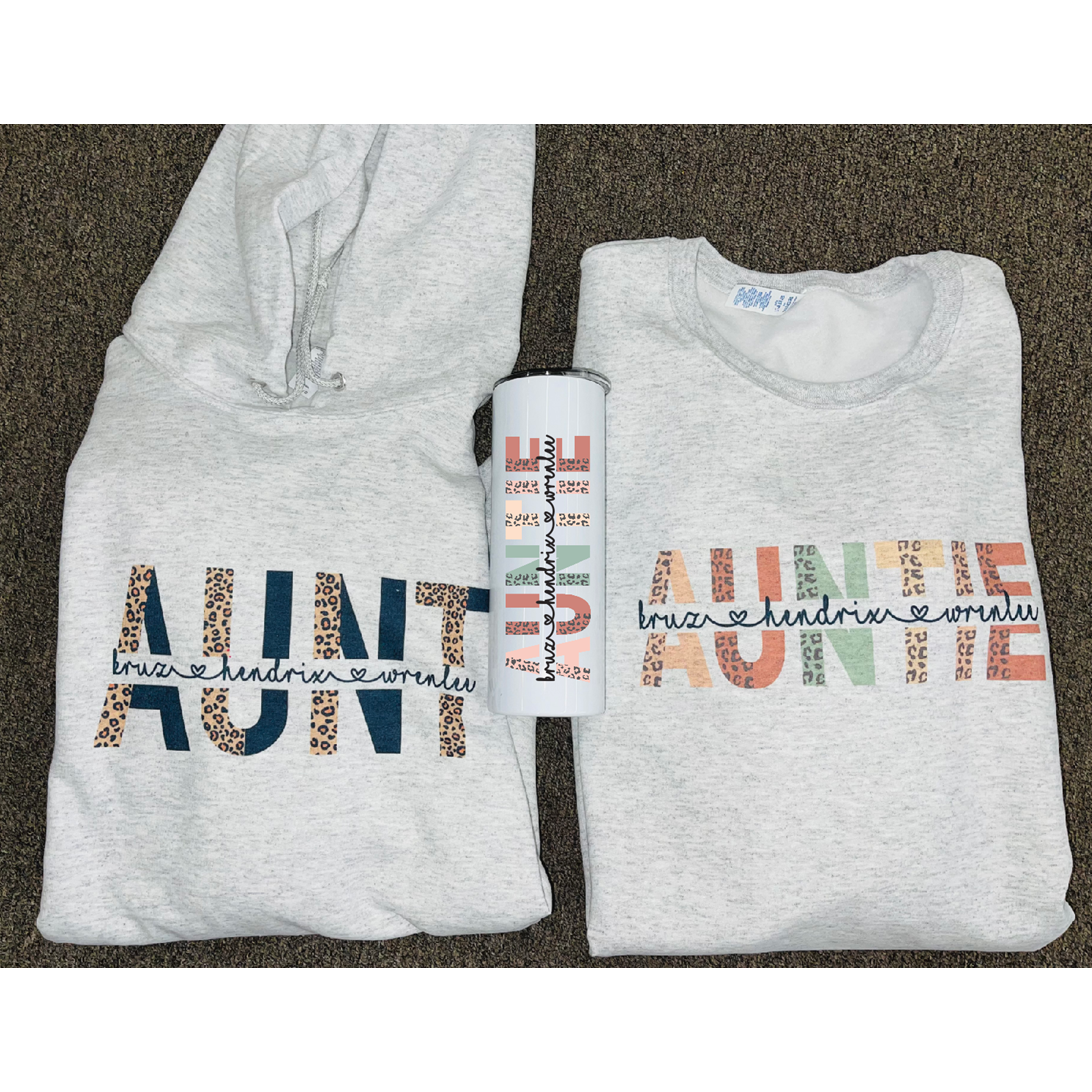 Custom Aunt/Auntie Gift Package