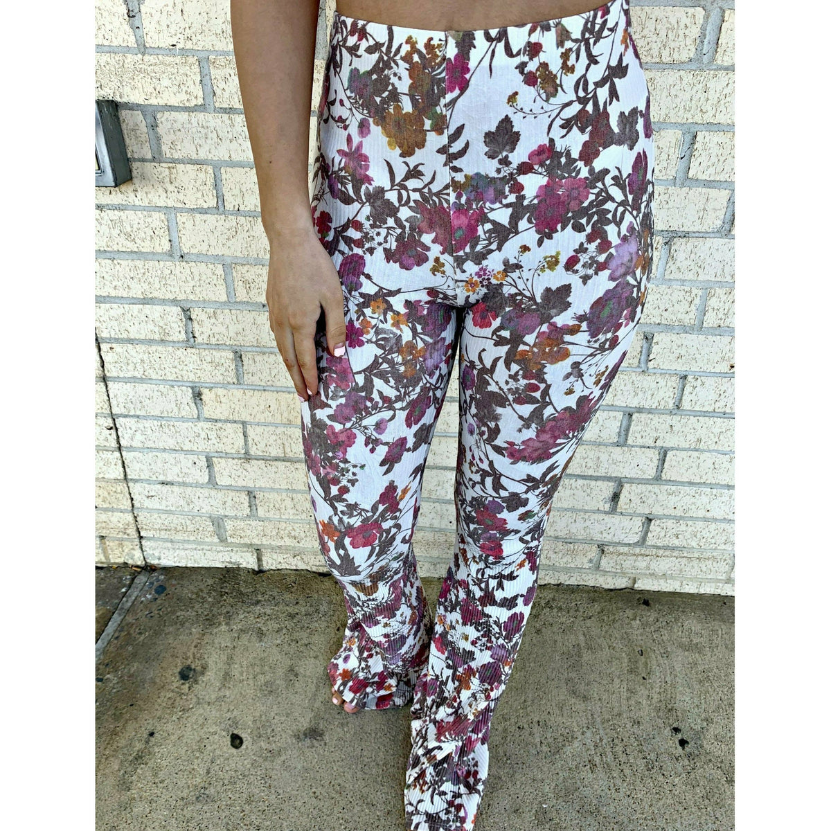 Jayded Floral Flare Pant