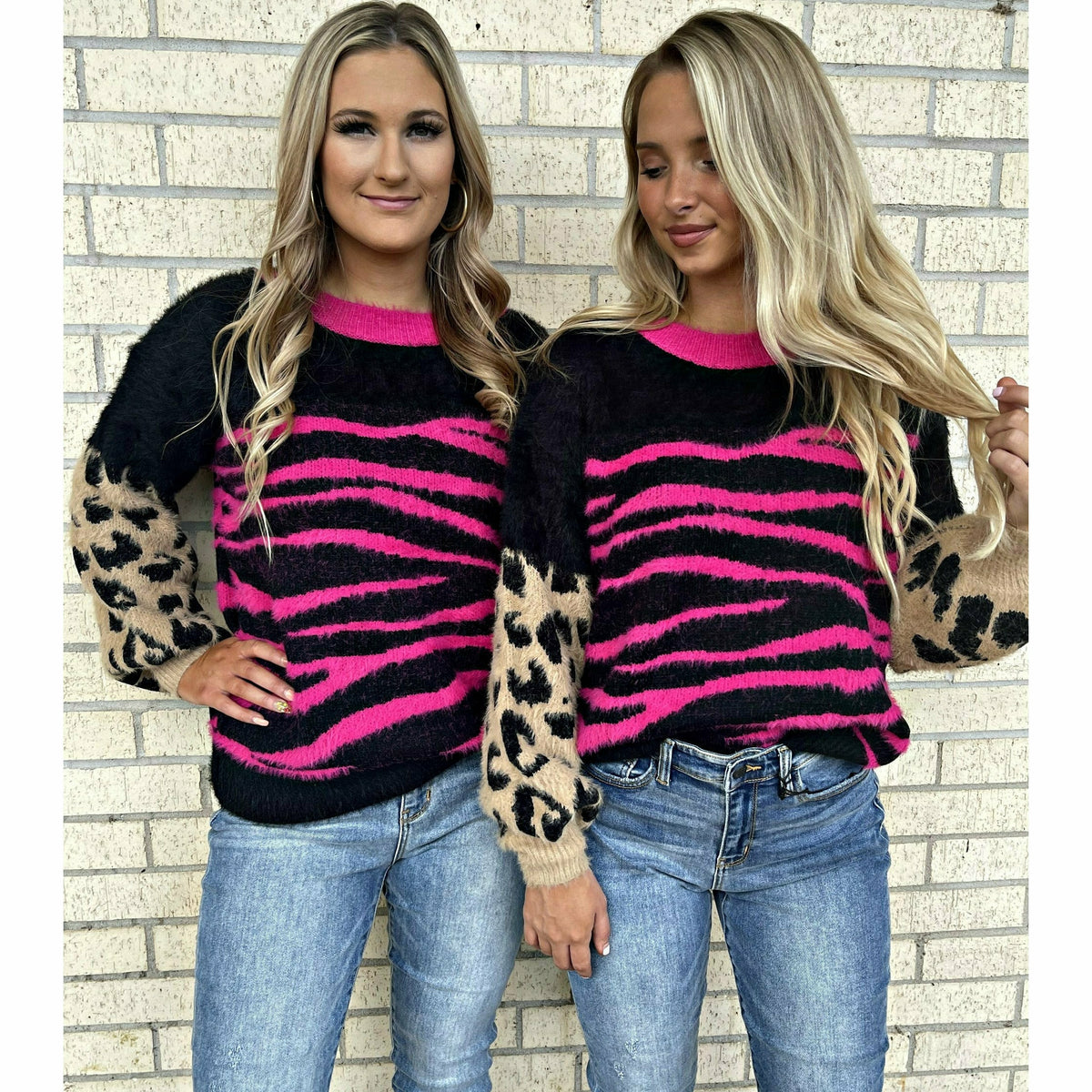 Jane Wild Animal Soft Sweater
