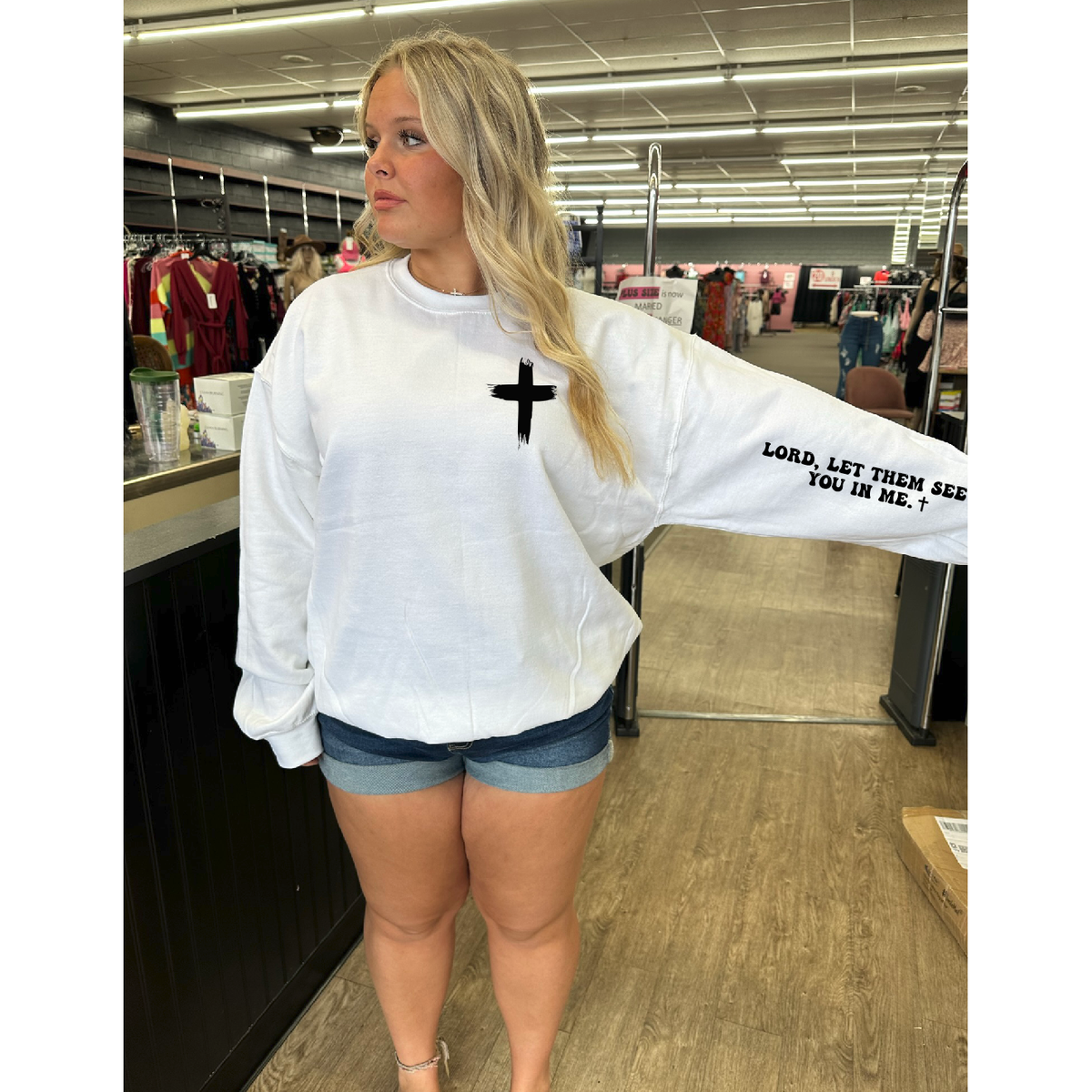 Lord Let them See you in Me Long Sleeve or Sweatshirt