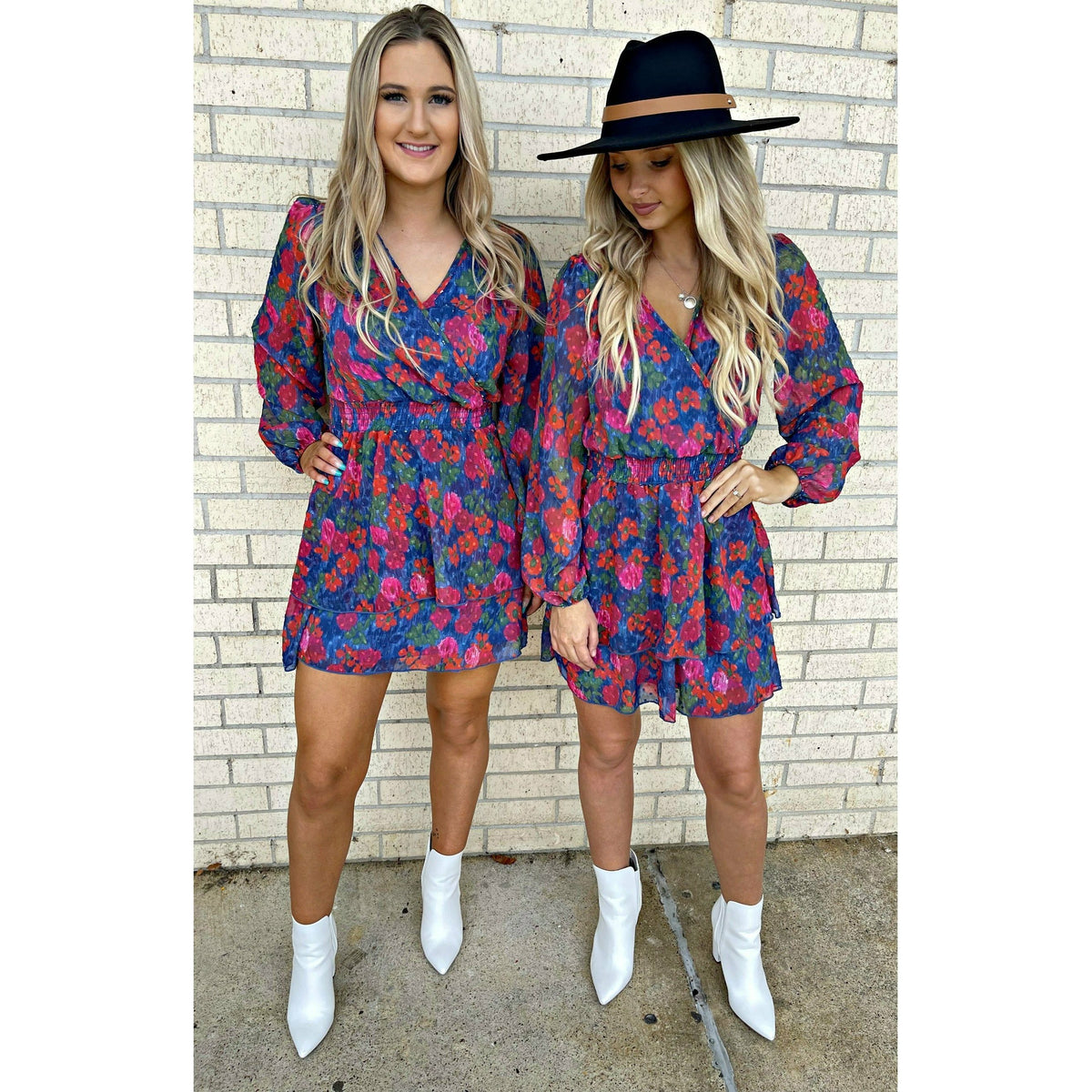 Rhanda Royal Blue Floral Dream Dress
