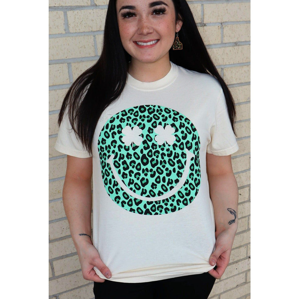 st. patty smile day tee