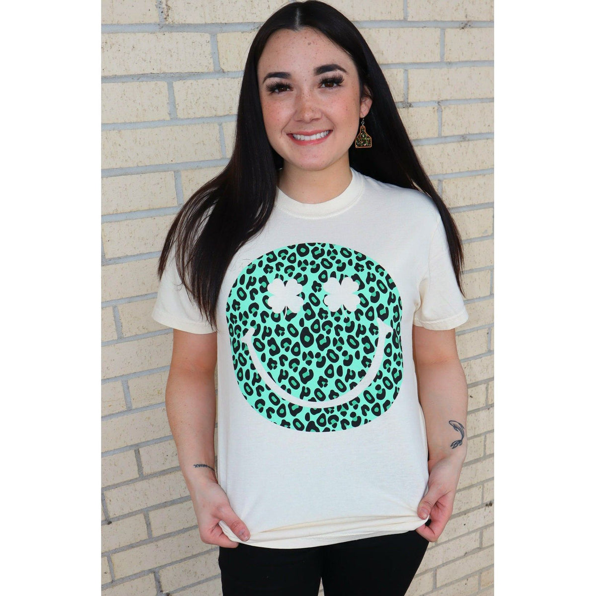 st. patty smile day tee