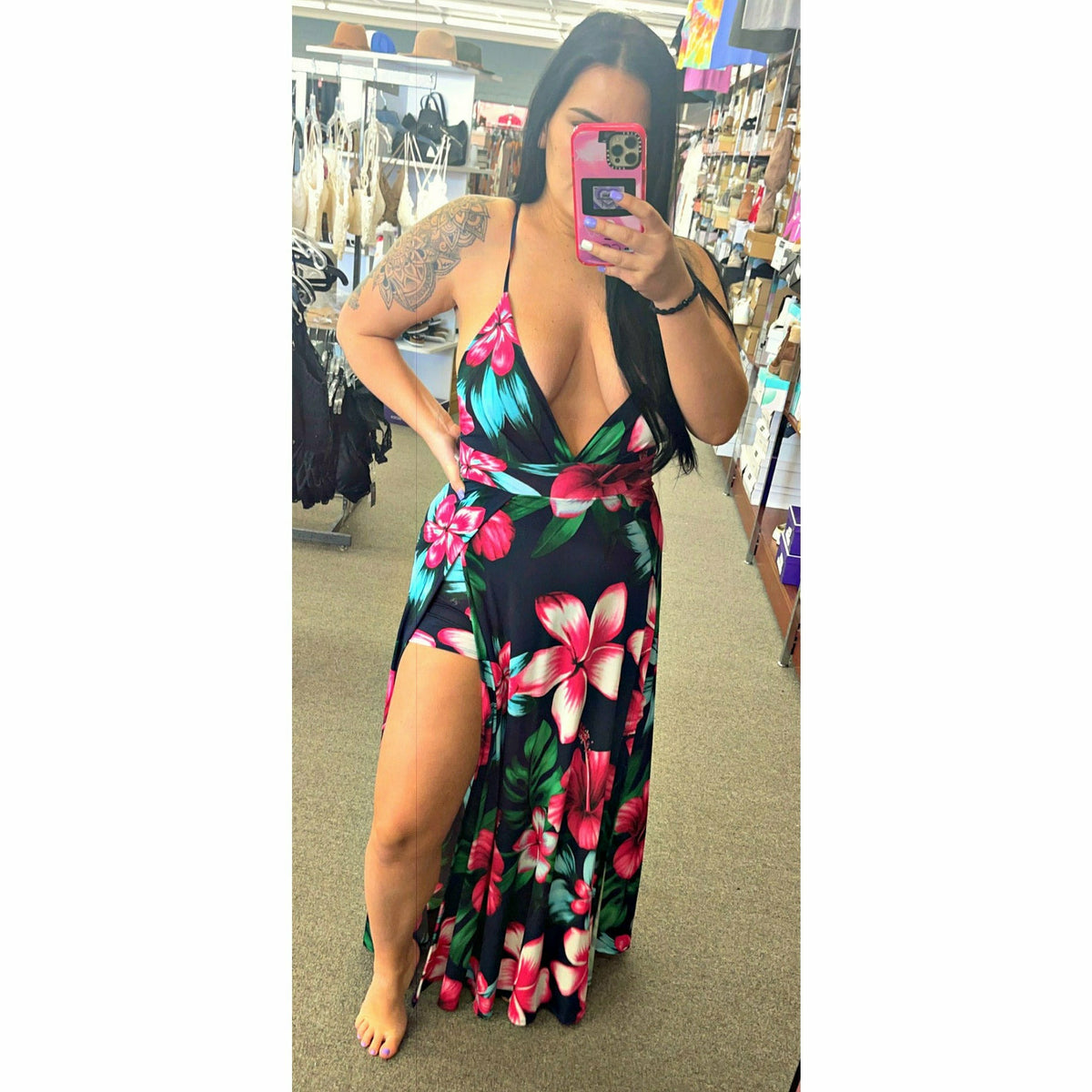 Bahama Breeze Maxi Dress with Shorts